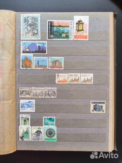 Марки Польша, Чехословакия, Венгрия, Болгария