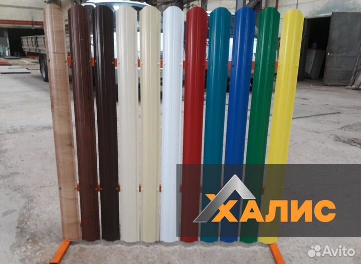 Евроштакетник фигурный