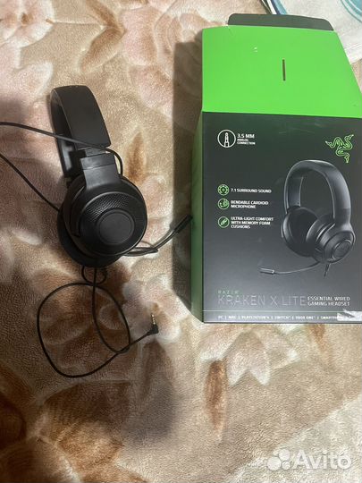 Наушники Razer kraken x lite