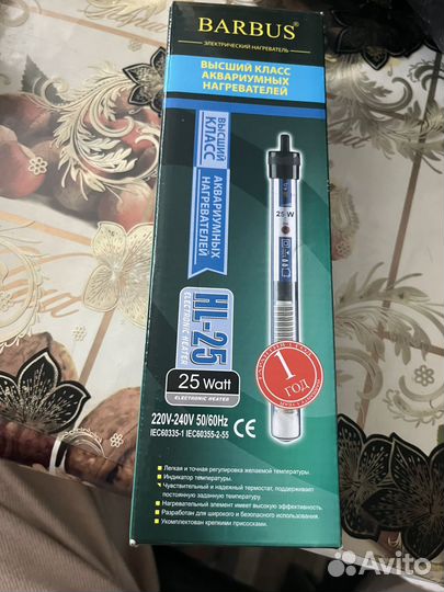 Аквариумный нагреватель