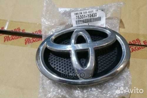 Эмблема решетки радиатора 7530112430 toyota
