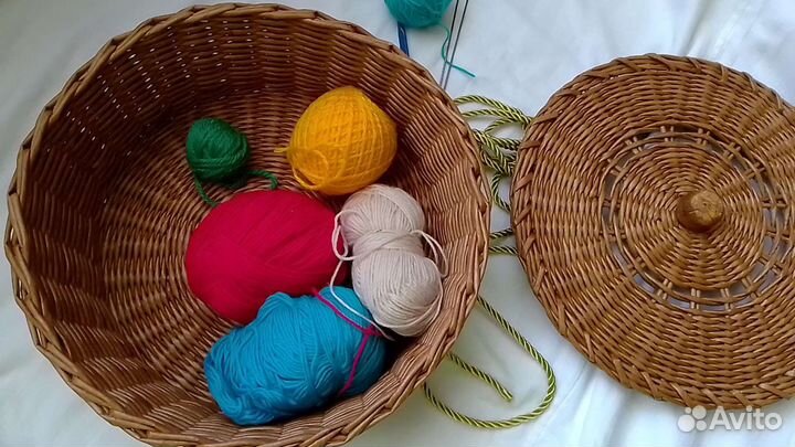 Корзина плетёная