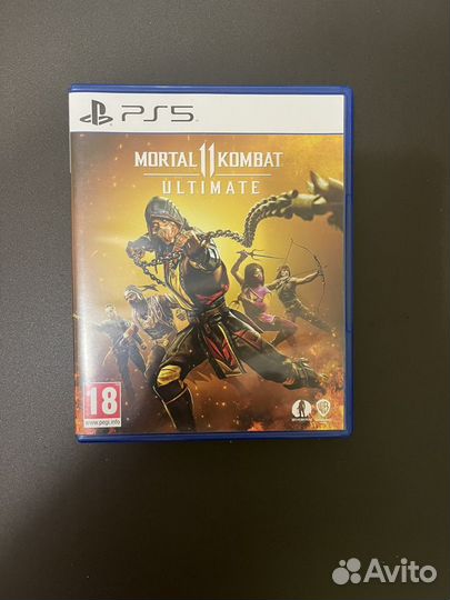 Игры для приставок ps5 Mortal Kombat 11 Ultimate
