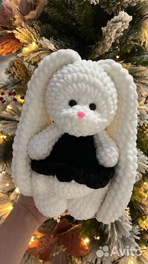 Мягкая игрушка зайчик