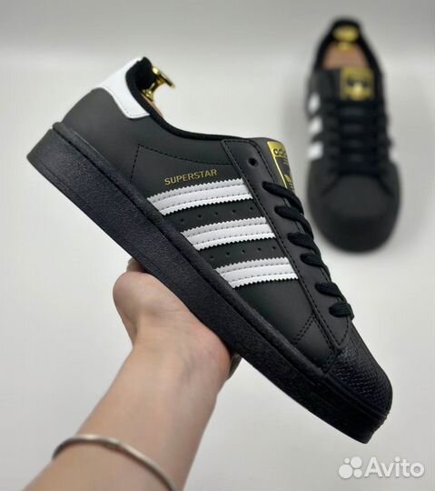 Изысканные Adidas Superstar Black