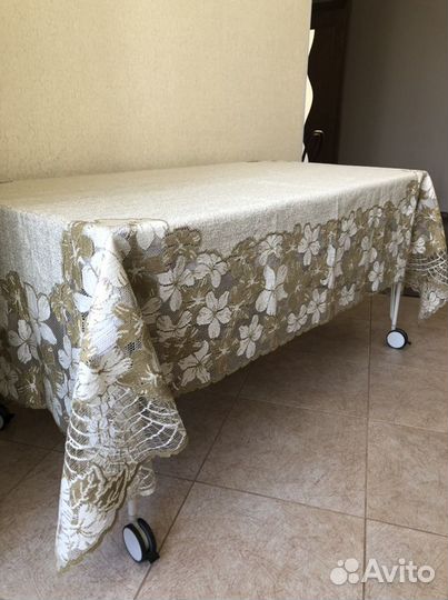 Скатерть на большой стол