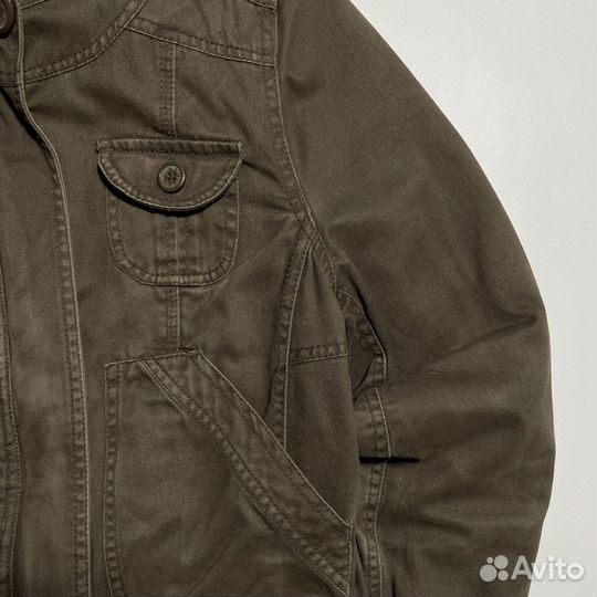 Коричневый cargo jacket