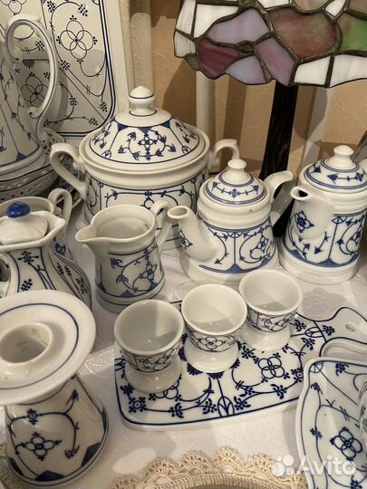 Посуда « Синий лук «. Германия