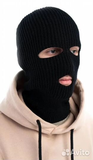 Балаклава шапка вязанная