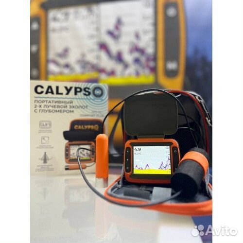 Эхолот двухлучевой Calypso с глубомером