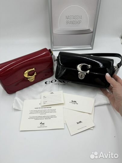 Сумка женская Coach studio baguette bag