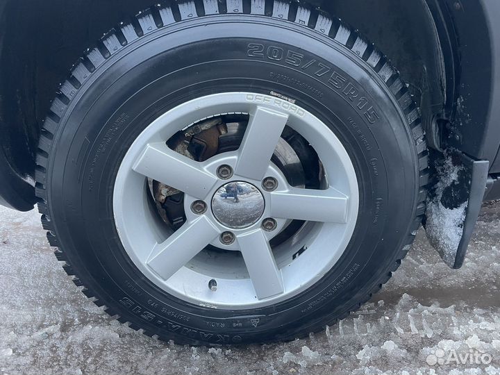 Зимние колеса r15 на niva chevrolet