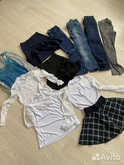 Школьные вещи пакетом 7-9лет