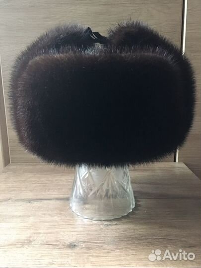 Мужская шапка норка