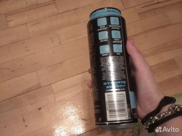 Баночка из под энергетика пустая для коллекции