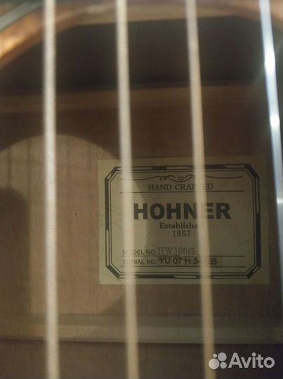 Hohner deals guitar hw300g