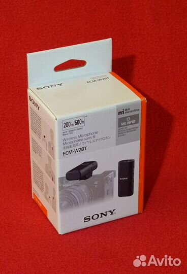 Безпроводной микрофон Sony ECM-W2BT, Bluetooth