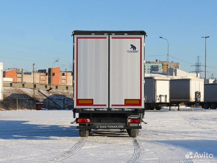 Полуприцеп шторно-бортовой Тонар T3-13 (9888), 2024