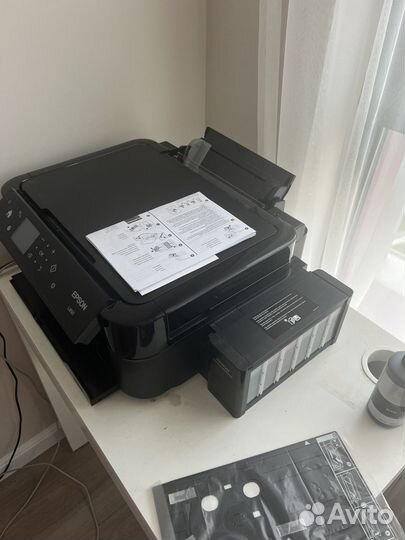 Принтер струйный epson l805 цветная печать