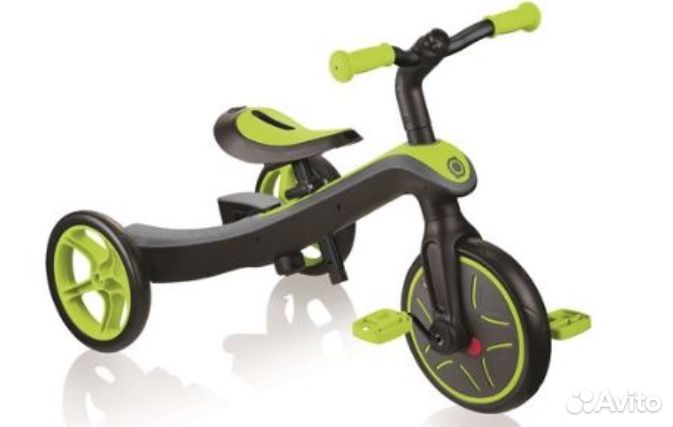 Трехколесный велосипед-беговел Globber trike explo