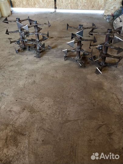 Фрезы гусиные лапки для мотоблока Салют,Агат