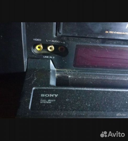 Видеомагнитофон sony