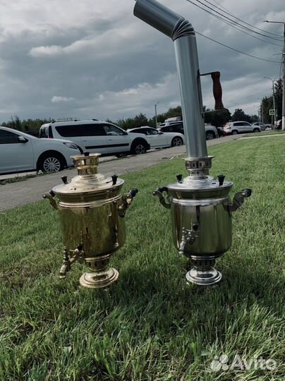 Самовар СССР дровяной