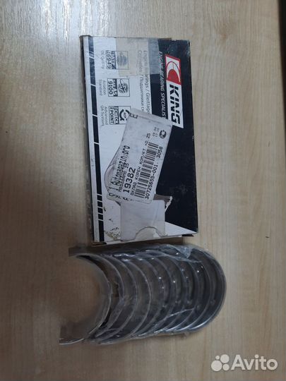 Вкладыши коренные +0.25 Renault Logan