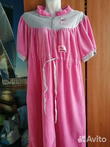 Халат тёплый велюр