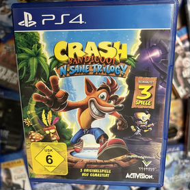 Диск Crash Bandicoot n sane trilogy PS4