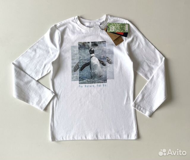 Футболка лонг для мальчика OVS 140