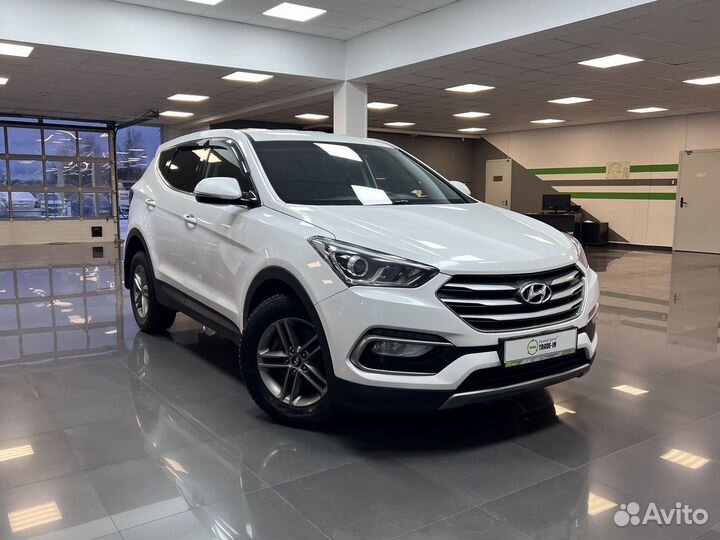 Hyundai Santa Fe 2.2 AT, 2017, 177 125 км