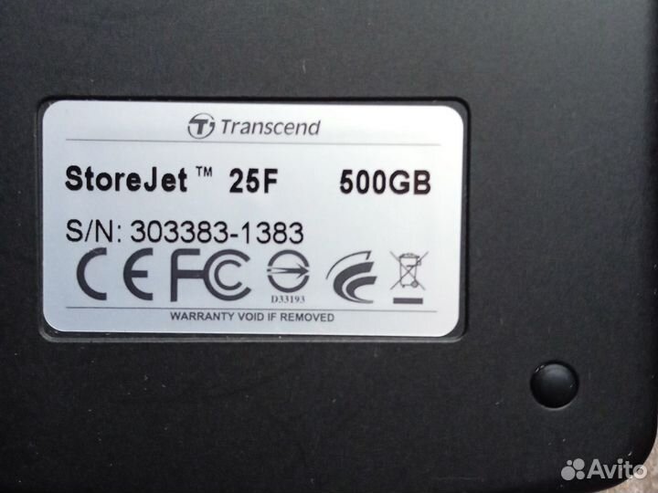 Transcend переносной жёсткий диск