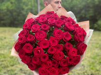 Цветы Розы Доставка букетов 101 роза