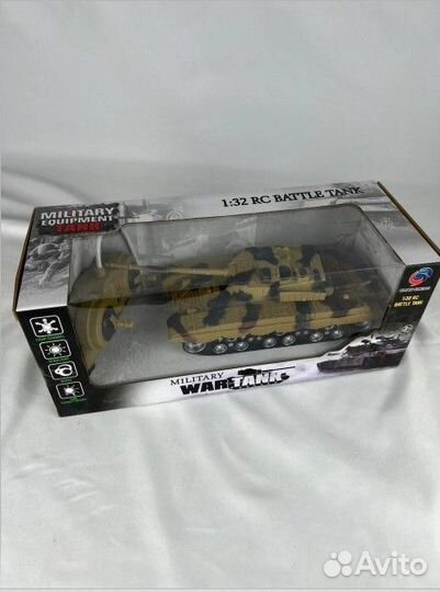 Танк на радиоуправлении игрушка для мальчиков