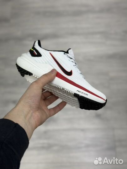 Кроссовки Nike Zoom белые красные женские