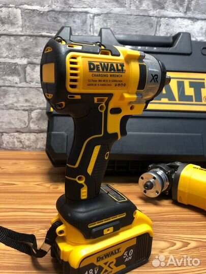 Гайковерт dewalt и аккумуляторная болгарка dewalt