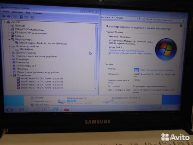 Нетбук Samsung