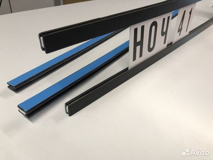 Настенное меню на рейках и сменные символы