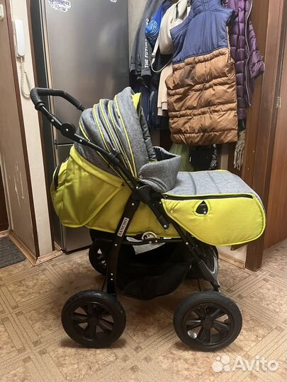 Коляска 2 в 1 indigo sancho