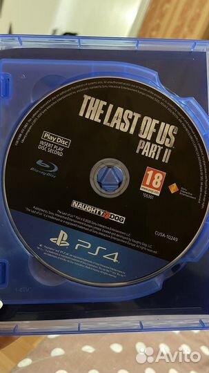 Игра на ps4 Одни из нас 2