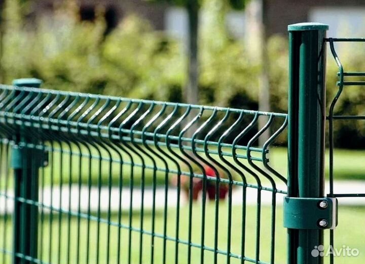 Забор из 3D сетки Под Ключ + Доставка