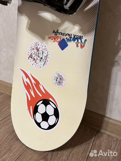 Комплект сноуборд Atom 138 и крепления FLY