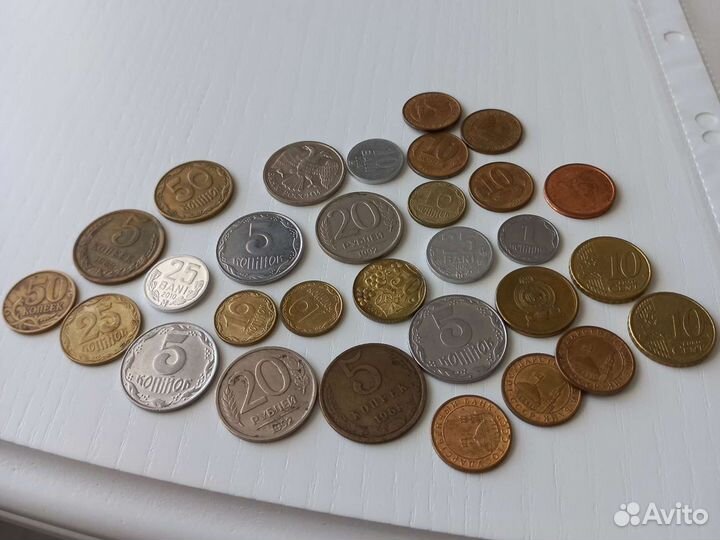 Лот разных монет