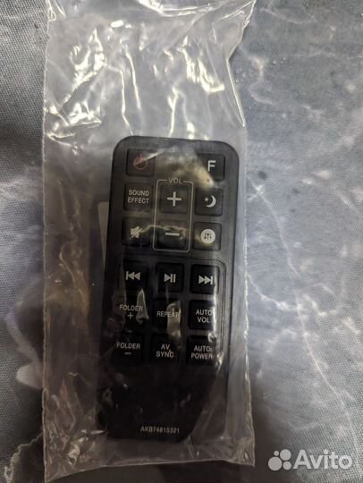 Пульт ду для саундбара LG AKB74815321