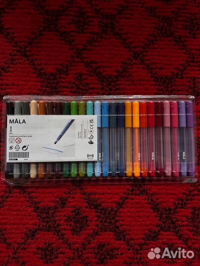 Маркеры фломастеры Икеа