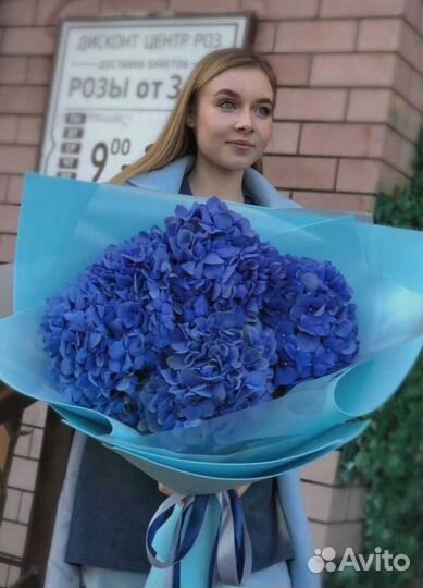 Букет цветов Гортензия