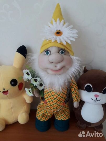 Гномы интерьерные, ручная работа