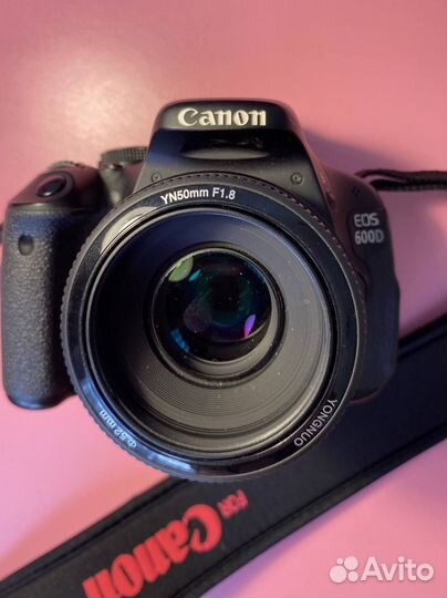 Фотоаппарат canon 600d