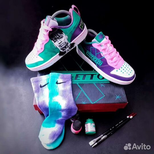 Роспись обуви